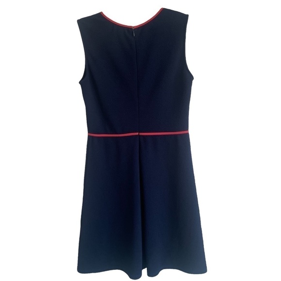 THML STITCH FIX NANETTE TEXTURED KNIT DRESS IN NAVY - Picture 4 of 7